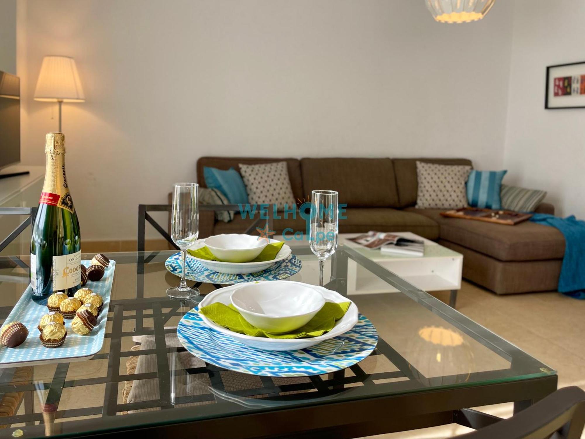 Manzana Bonito Y Comodo Apartamento Con Piscina Calpe Exteriér fotografie